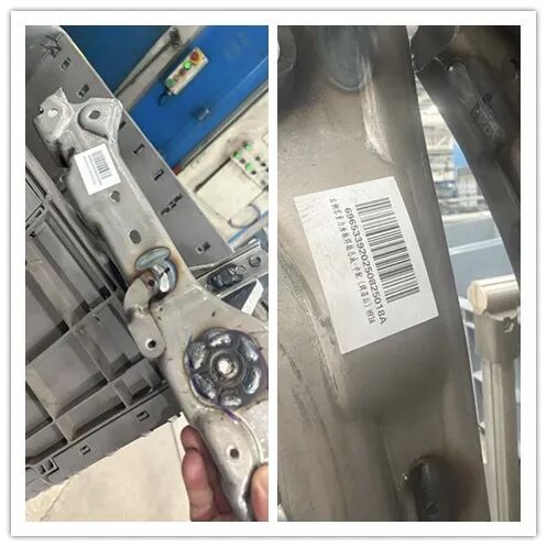 electrophoretic coating resistant labels