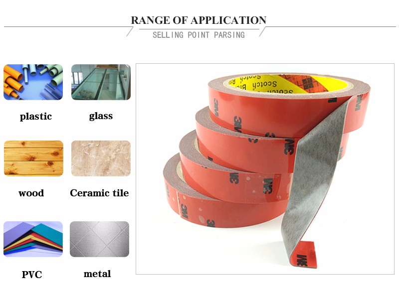 3M Tape Cp5112 Foam Double-sided Adhesive for Automotive Interior Battery Box Metal Bonding Sealing Waterproof Double-Sided