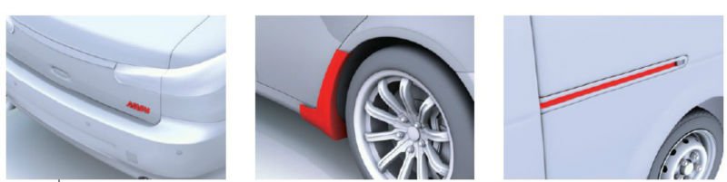 3M GT7116 Automotive Acrylic Foam Tape, Grey, 1.6mm Thickness