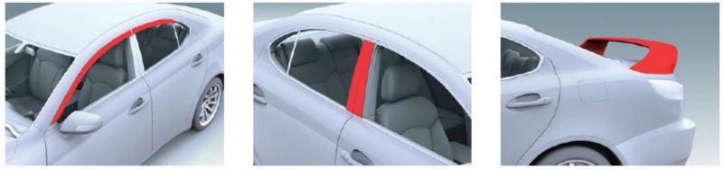 3M GT7116 Automotive Acrylic Foam Tape, Grey, 1.6mm Thickness
