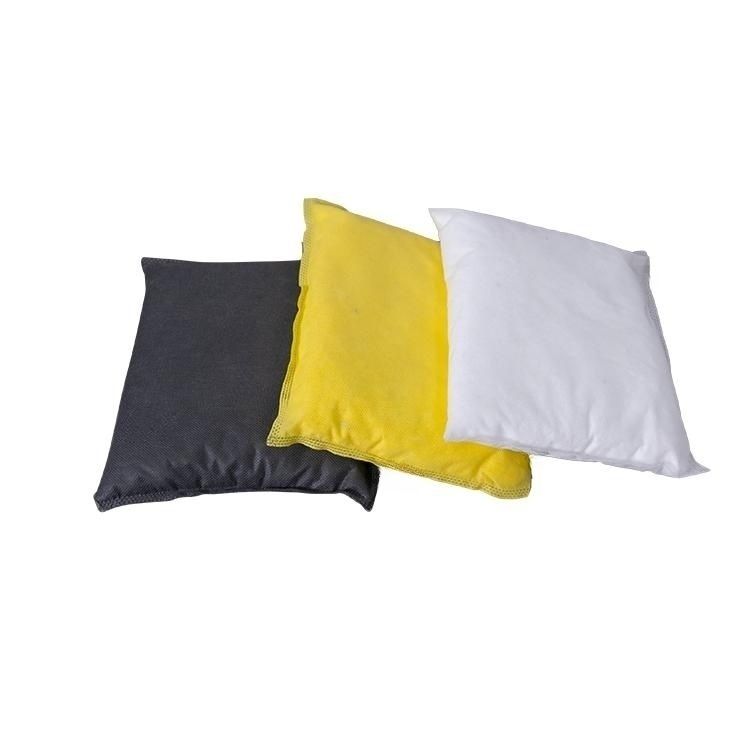 Meltblown Universal Oil Absorbent Water Absorbing Pillow for Spill Leakage