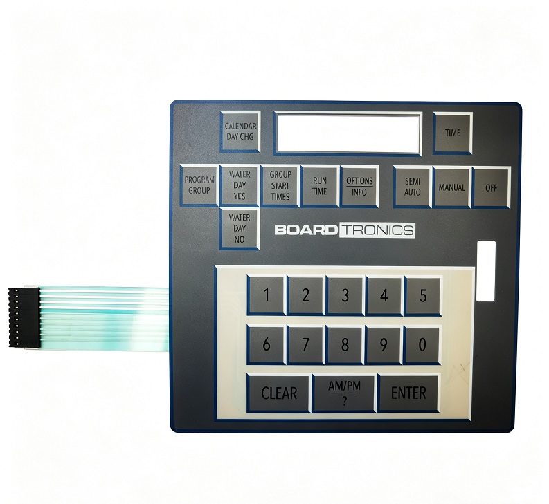 Membrane Switch Keypad with 3M Adhesive Tape for Industrial Control Panel