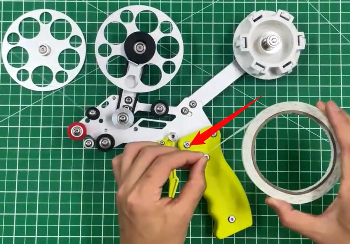 Release Paper Recycling&Pasting Dispenser