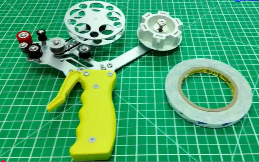 Release Paper Recycling & Adhesive Applicator, one-click operation, labor-saving and efficient