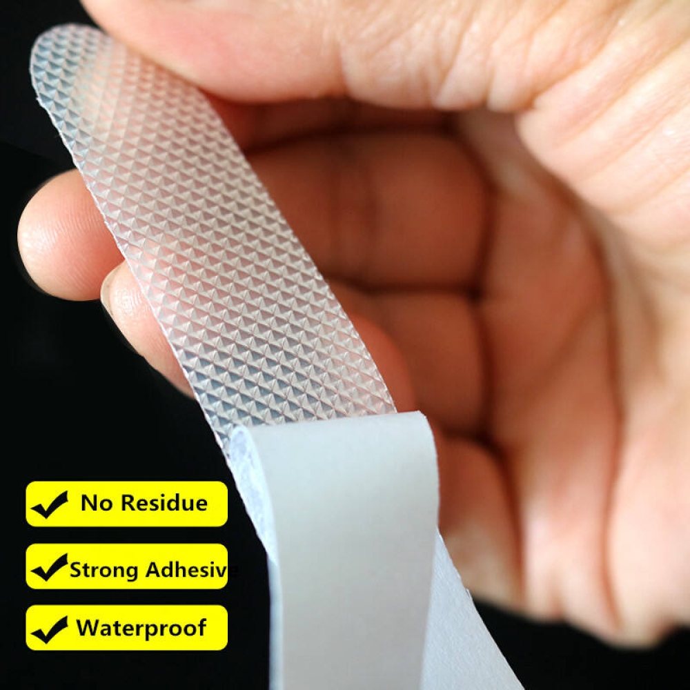 Transparent Anti-Slip Tape No Slip Clear Tape for Shower Bathroom