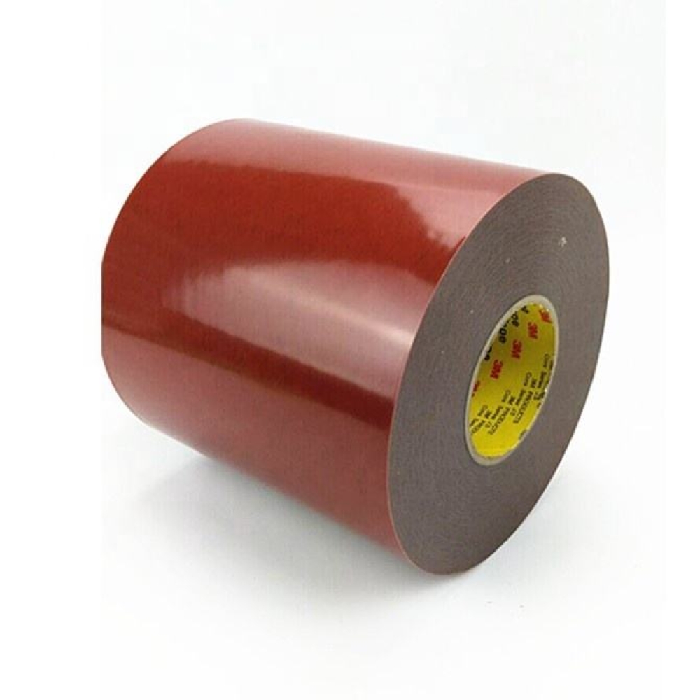 3M GT7104 Automotive Acrylic Foam Tape,Grey ,0.4mm Thickness with Red PE Liner