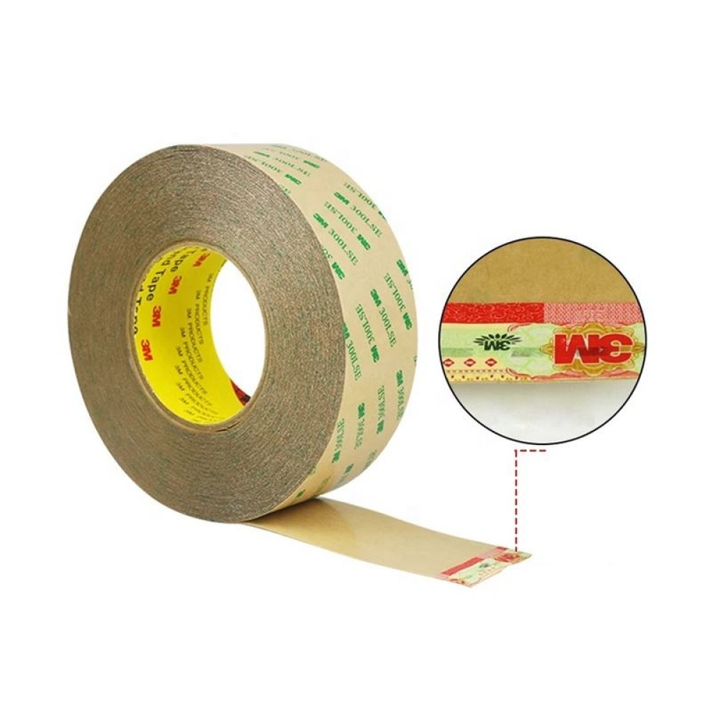 3M 9472LE Adhesive Transfer Tape with 300SLE,clear,5.0mils