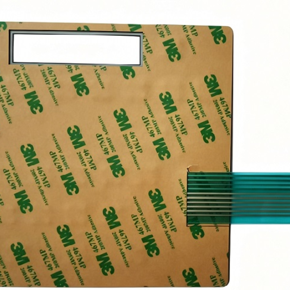 Membrane Switch Keypad with 3M Adhesive Tape for Industrial Control Panel