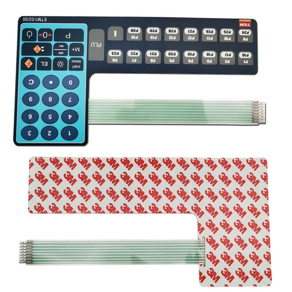Thin-Film Switch Panels Electronic Membrane Switches