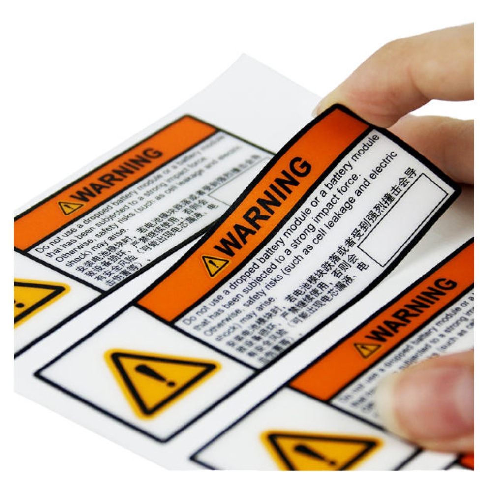 High-tack oil-resistant labels