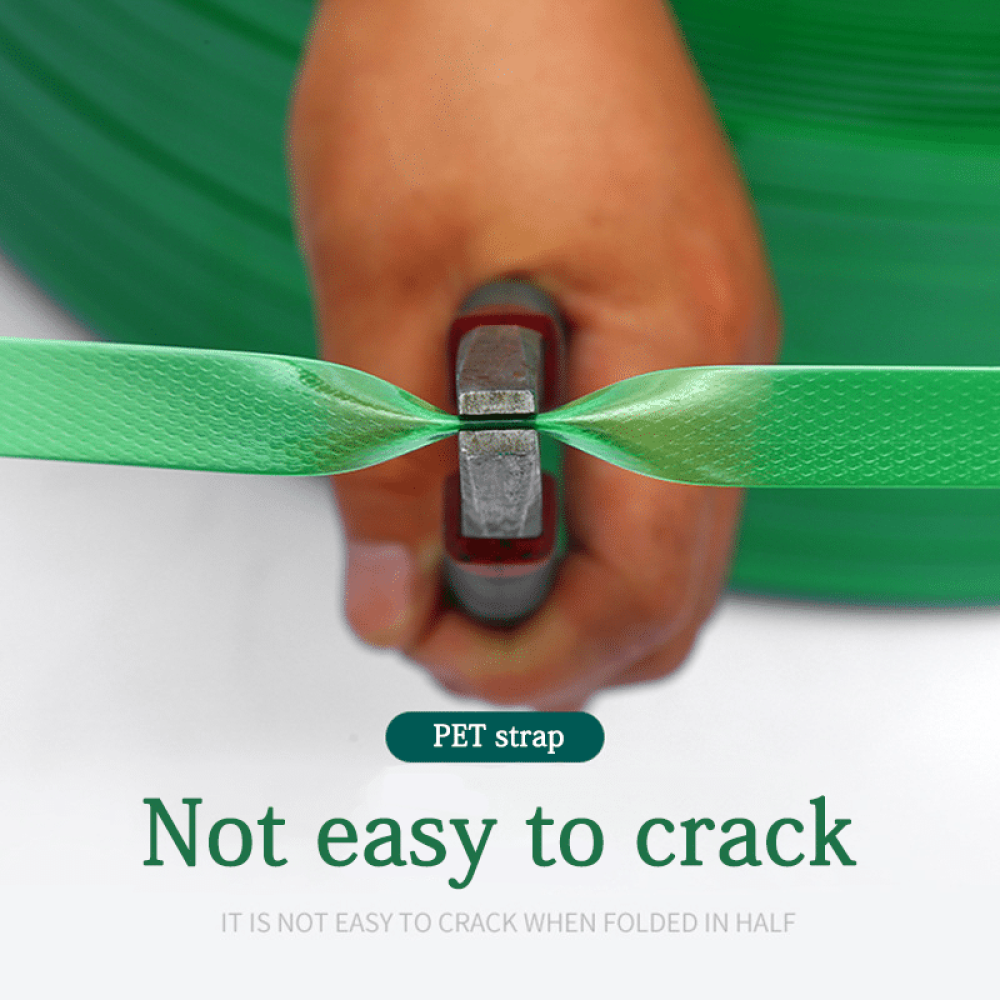 Green Plastic PET Packing Band Roll
