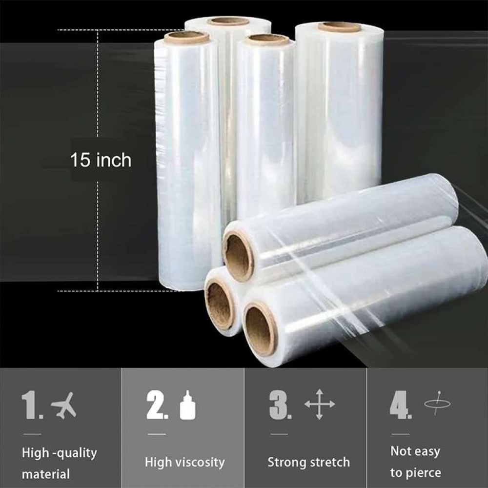 Black LLDPE Stretch Film