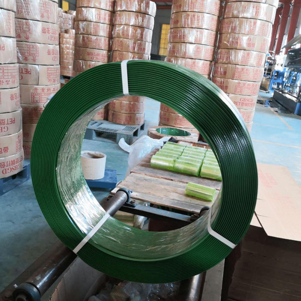 Green Plastic PET Packing Band Roll