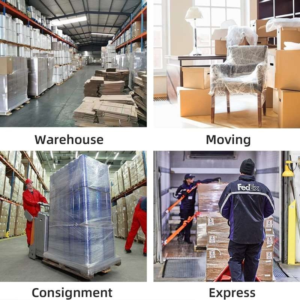 Black LLDPE Stretch Film