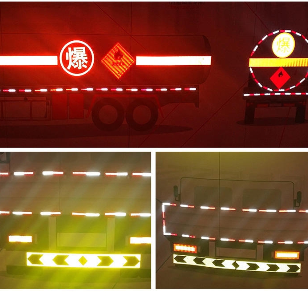 Vehicle Reflective Marking 3M 983 Series, White , Red, Red&White, Yellow