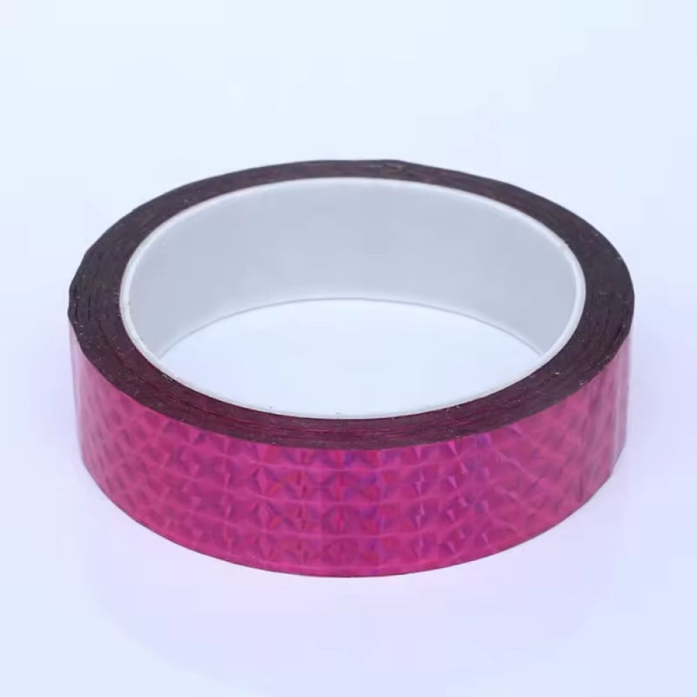 OFRX1316 Hot Sale Colorful Reflective Decorative Tape Bopp Eye-catching Colorful Decoration Adhesive Paper & Film
