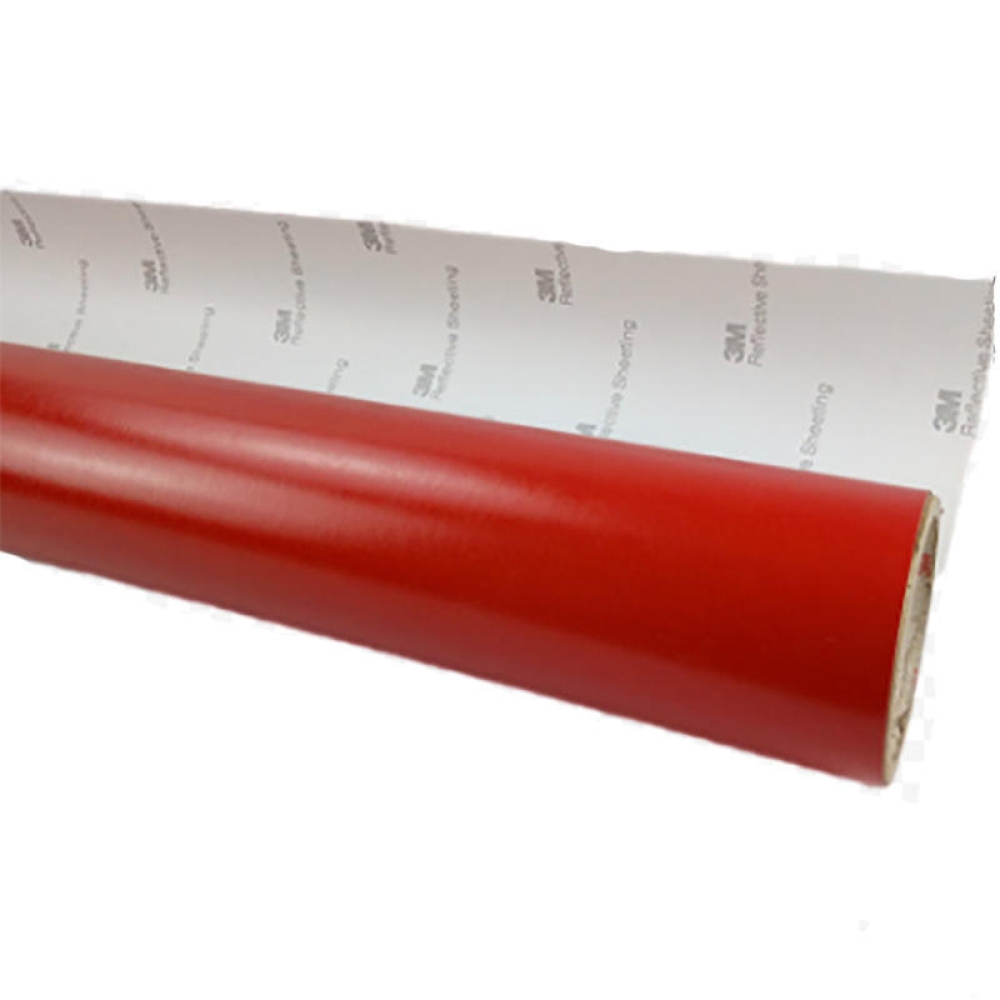 3M Utility Grade Reflective Sheeting 610C Series, Printable, Strong Adhesive, Waterproof