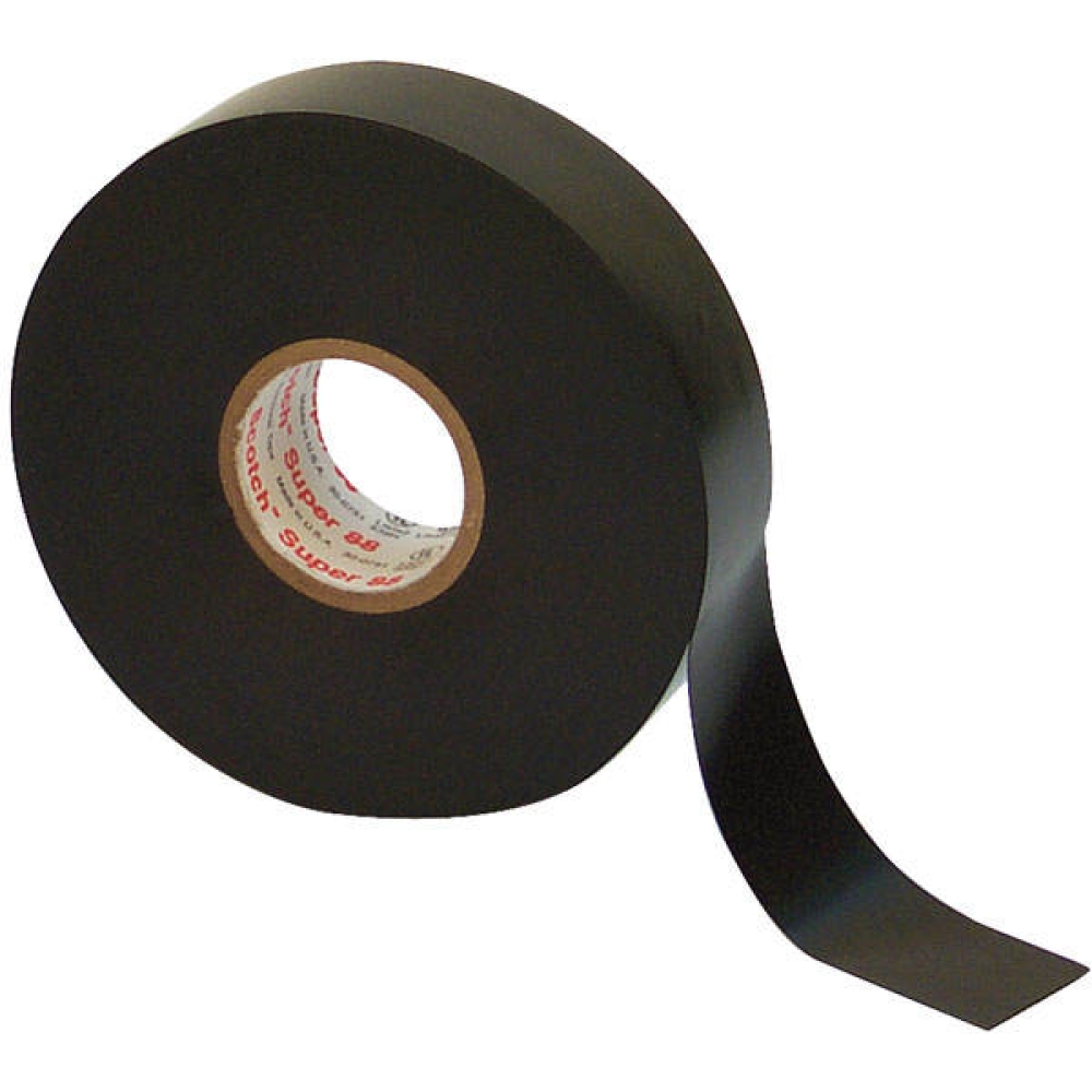3M Super 88 Black All-Weather Vinyl PVC Electrical Insulation Tape