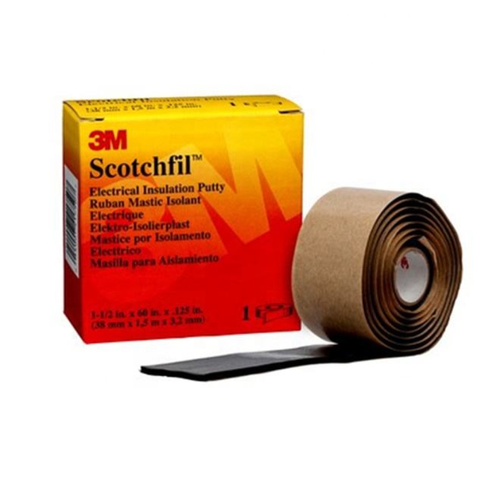 3M 2228 Self Fusing Rubber Mastic Tape for Electrical Insulating and Moisture Sealing