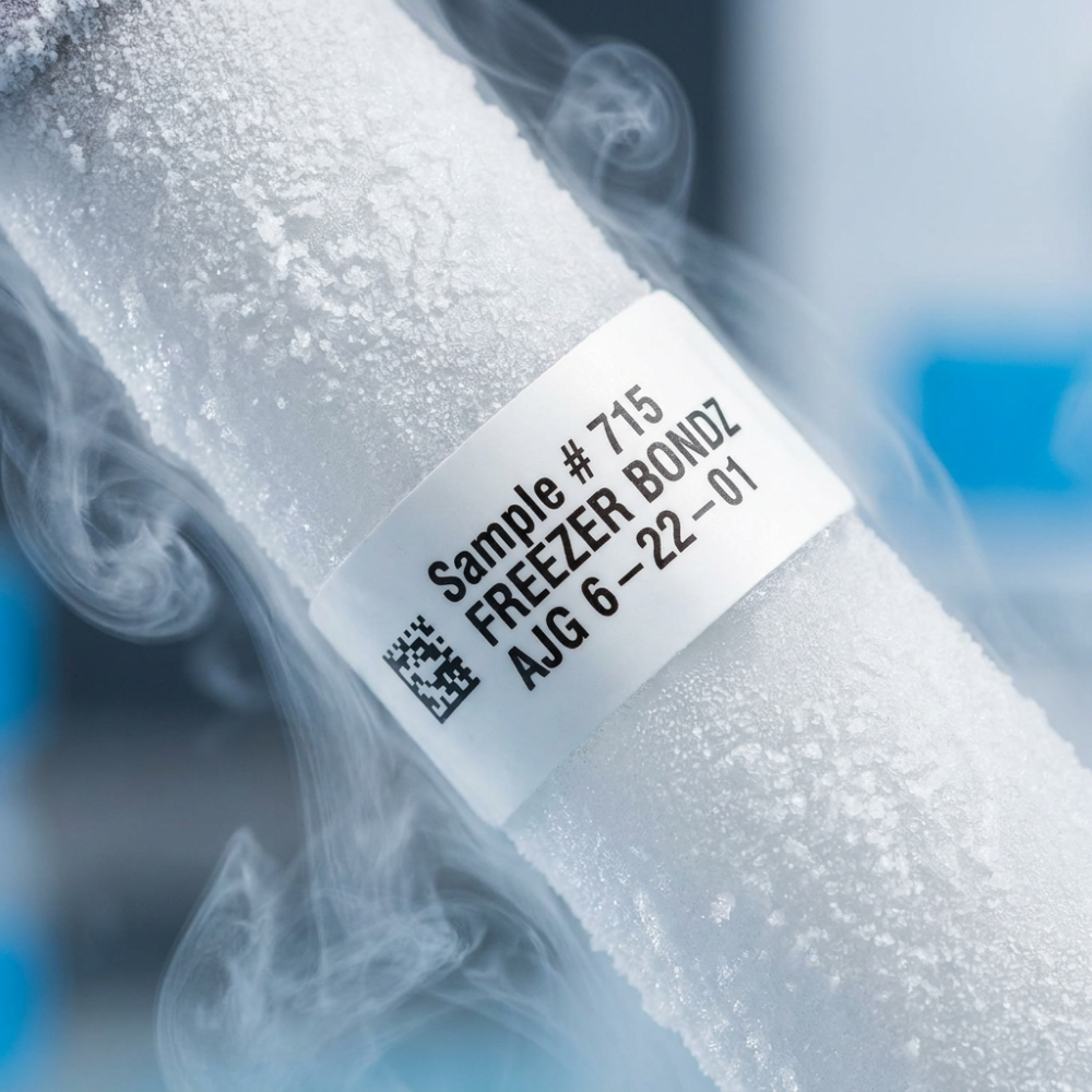 -196C PET Medical Label Sticker