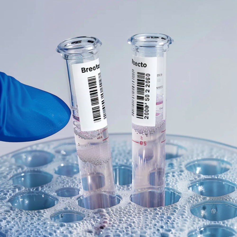 Test tube label