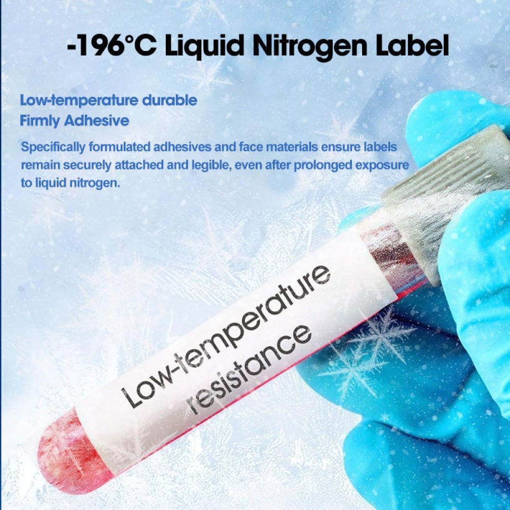 -196C PET Medical Label Sticker