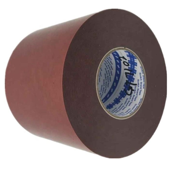 3M GT7102 Automotive Acrylic Foam Tape,Grey, 0.2mm Thickness with Red PE Liner