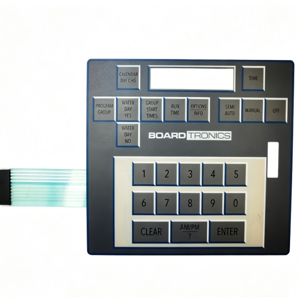 Membrane Switch Keypad with 3M Adhesive Tape for Industrial Control Panel