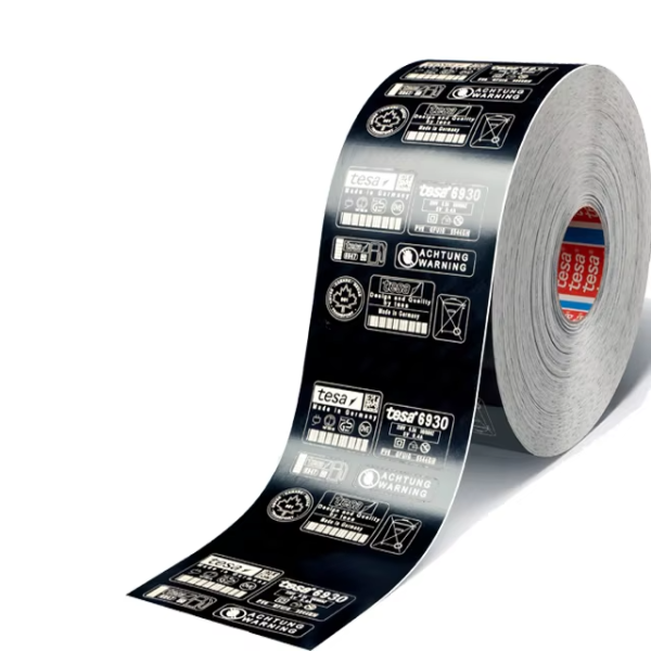 High-tack oil-resistant labels