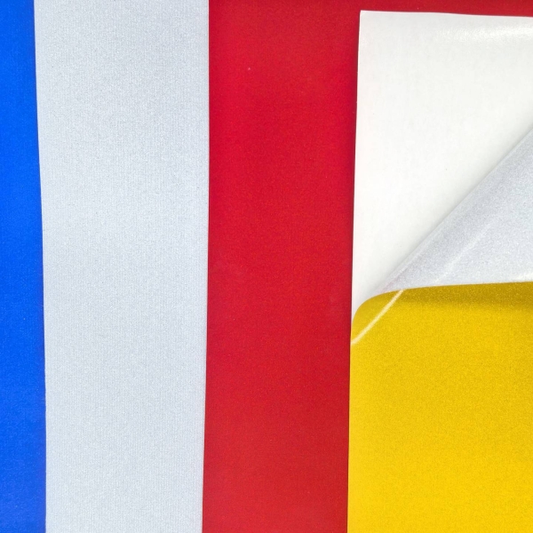 3M Utility Grade Reflective Sheeting 610C Series, Printable, Strong Adhesive, Waterproof
